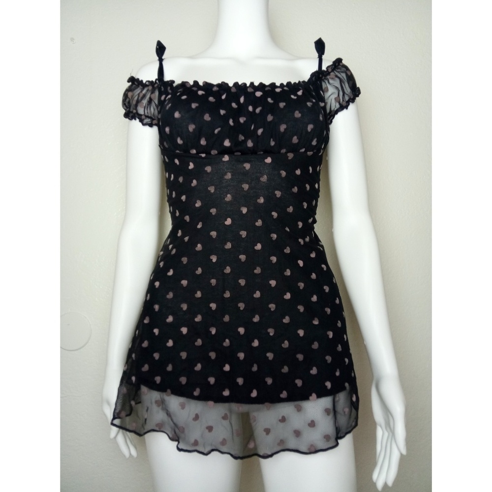 Heart Patterned Blouse